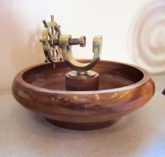 Nutcracker bowl by Graham Holcroft